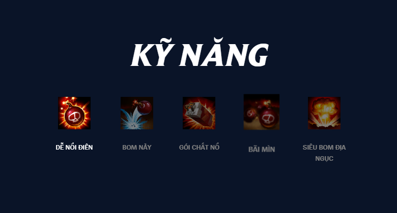 Bộ skill Ziggs build vô cùng đặc biệt