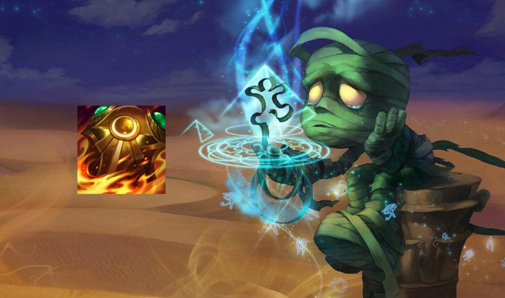 Trang bị Khiên Thái Dương cho Amumu LMHT