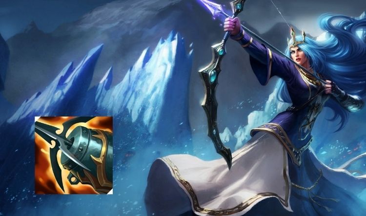 Trang bị Móc Diệt Thủy Quái cho tướng Ashe LoL