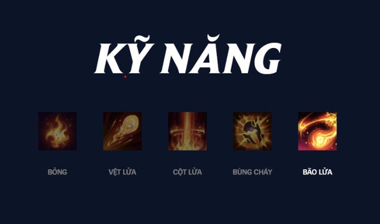 Kỹ năng của Brand Liên Minh Huyền Thoại Kỹ năng của Brand Liên Minh Huyền Thoại