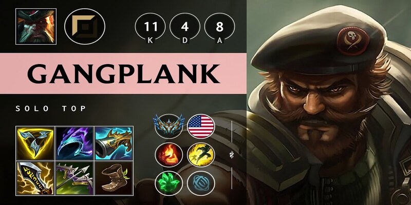 Gangplank probuilds từ các boys one champ trên thế giới Gangplank probuilds từ các boys one champ trên thế giới