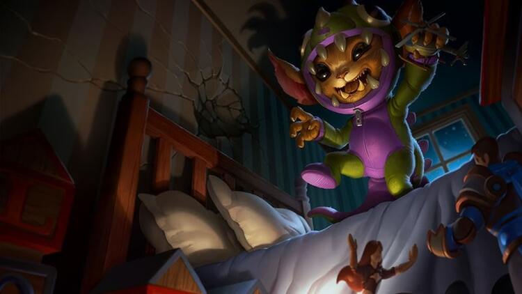 Gnar có thể kết hợp với nhiều đội hình Gnar có thể kết hợp với nhiều đội hình