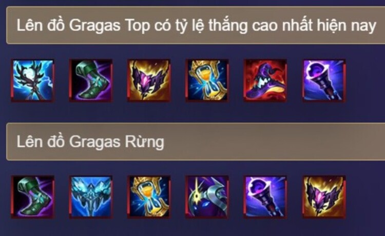 Hướng dẫn build đồ Gragas mùa mới nhất mạnh nhất