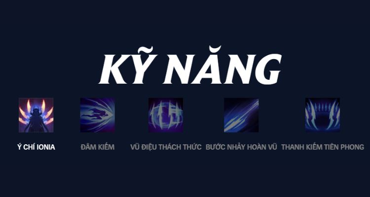 Bộ skill Irelia đặc biệt mùa mới nhất Bộ skill Irelia đặc biệt mùa mới nhất