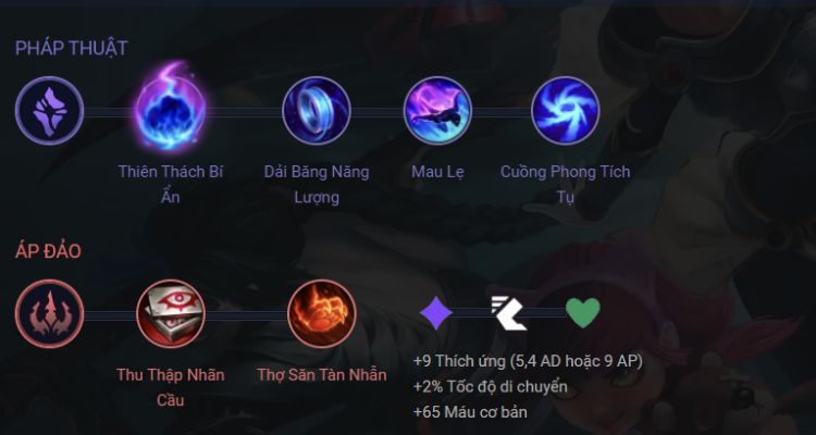 Build bảng ngọc cho Janna LoL mùa mới nhất cực bá Build bảng ngọc cho Janna LoL mùa mới nhất cực bá