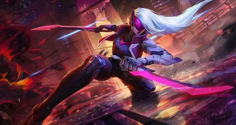 Lane mid là vị trí bắt buộc của Katarina build Lane mid là vị trí bắt buộc của Katarina build