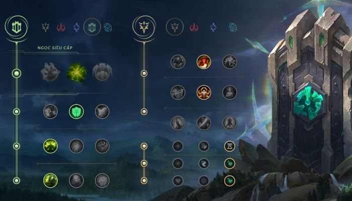 Bảng bổ trợ Maokai mạnh nhất Bảng bổ trợ Maokai mạnh nhất