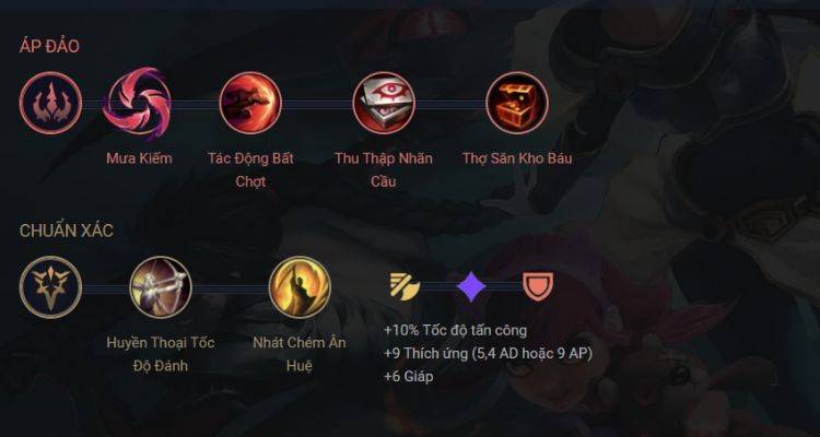 Hướng dẫn build Master Yi bảng ngọc Hướng dẫn build Master Yi bảng ngọc