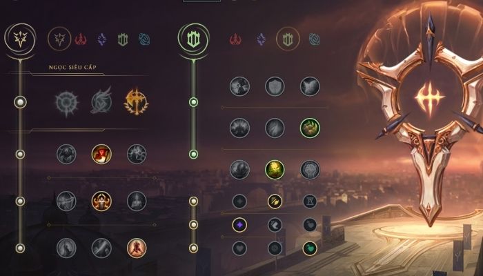 Bảng bổ trợ Mordekaiser mạnh nhất