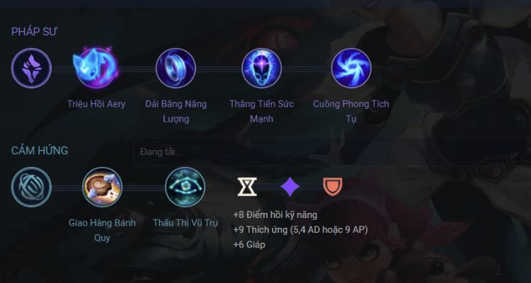 Hướng dẫn build Nami bảng ngọc cực chuẩn Hướng dẫn build Nami bảng ngọc cực chuẩn