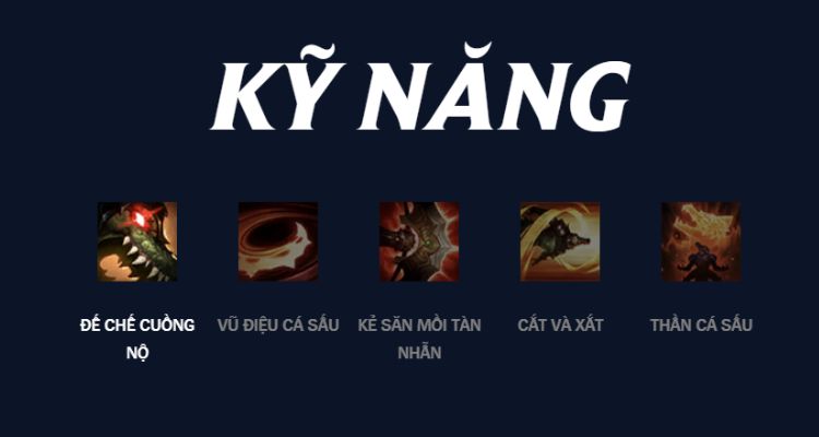 Bộ kỹ năng ấn tượng của LMHT Renekton