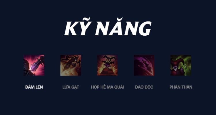 Bộ skill Shaco LMHT cực độc đáo Bộ skill Shaco LMHT cực độc đáo