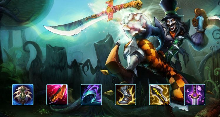 Trang bị đề xuất lên đồ Shaco build cực hot Trang bị đề xuất lên đồ Shaco build cực hot