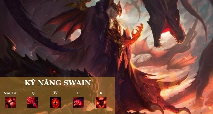 Bộ kỹ năng của Swain LMHT