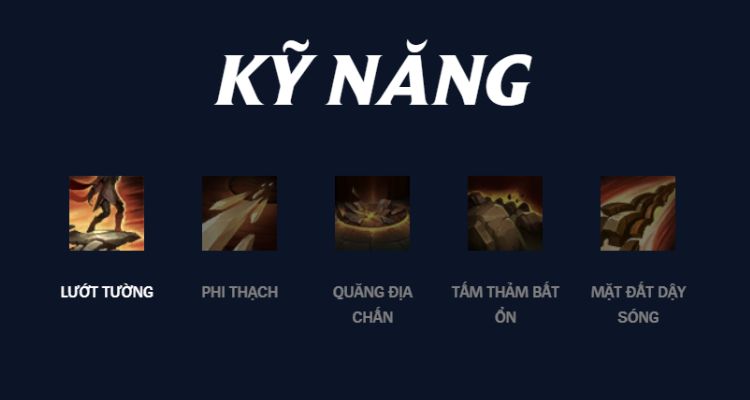 Bộ kỹ năng độc đáo của Taliyah LoL