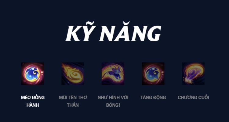 Bộ kỹ năng vô cùng đặc biệt của tướng Yuumi