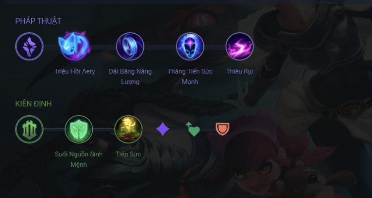 Tham khảo bảng ngọc Yuumi